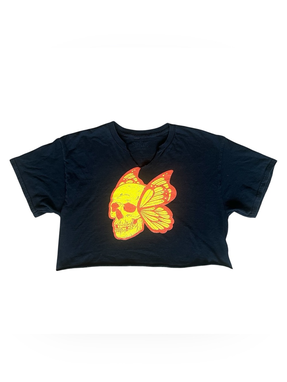 Spencer's Skull-Butterfly Graphic Tee